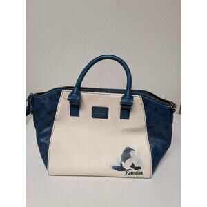 Loungefly Harry Potter Blue Ravenclaw Satchel Bag Purse Handbag with Strap